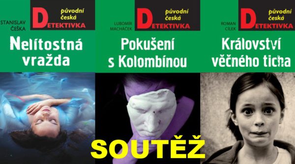 Soutěž o tři původní české detektivky z nakladatelství MOBA