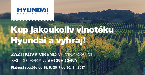 Soutěžte s vinotékami Hyundai o skvělé ceny