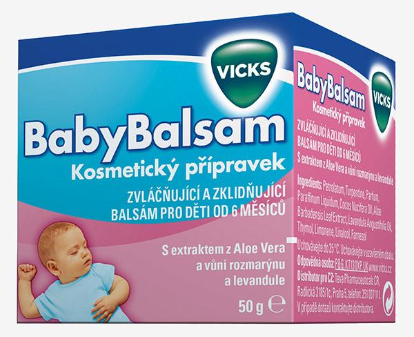 Vyhrajte Vicks BabyBalsam pro Vaše miminko