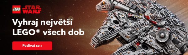 Kup jakoukoli LEGO® stavebnici a vyhraj LEGO® Millenium Falcon 75192