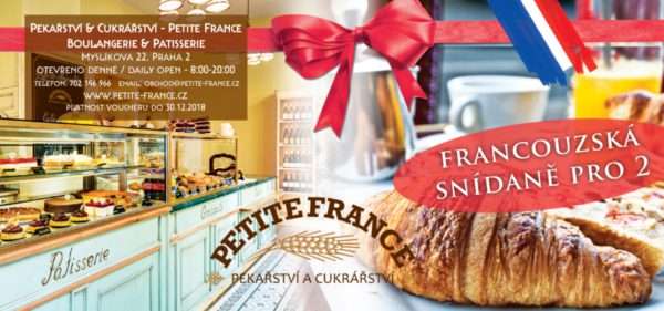 Soutěžte o 3 vouchery na Francouzskou snídani pro dva