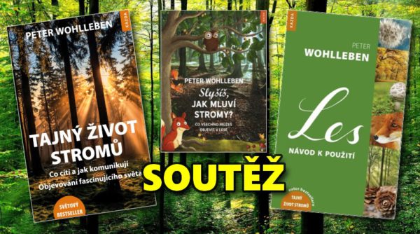 Soutěž o tři knihy pro milovníky lesa