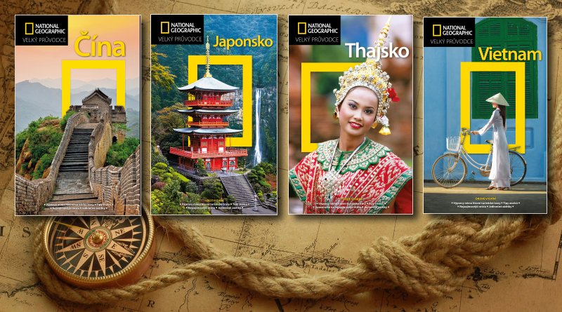 Soutěž o čtyři asijské průvodce National Geographic