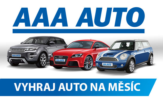 Vyhraj auto za 800 000 Kč s AAA AUTO