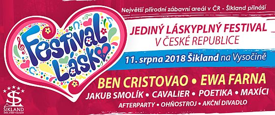 Soutěž o lístky na festival Léto lásky do Šiklova Mlýna