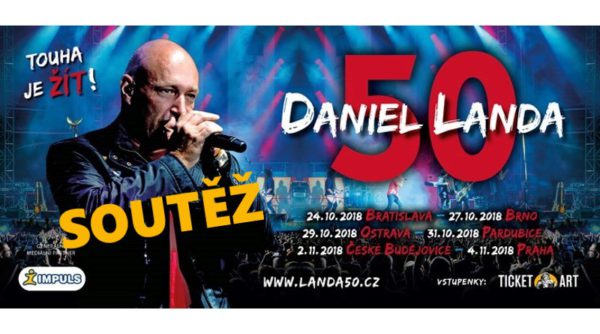 Soutěž o vstupenky na koncert Daniela LANDY v Pardubicích