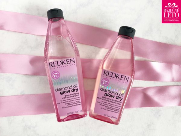 Soutěž o 3x balíček Redken Diamond Oil Glow Dry