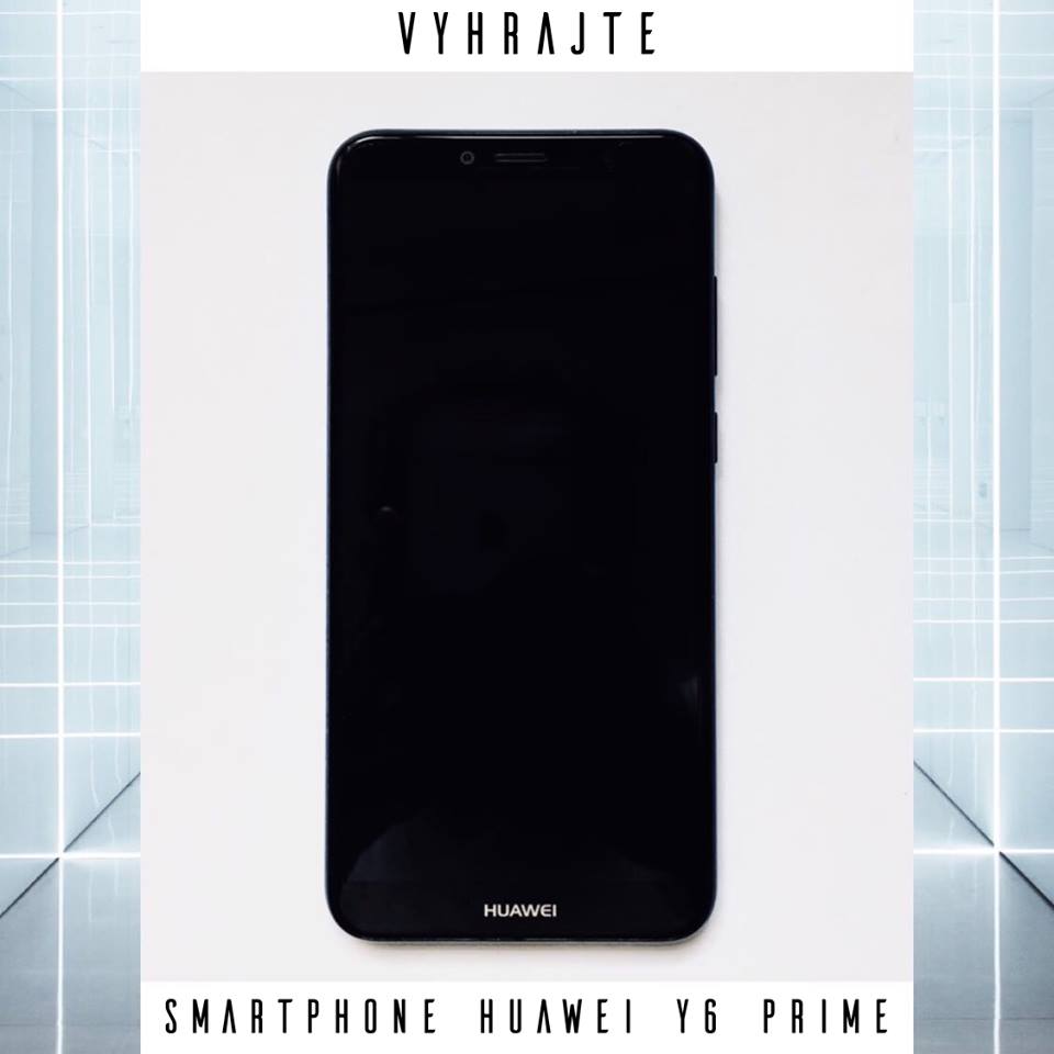 Vyhrajte chytrý telefon Huawei Y6 Prime 2018