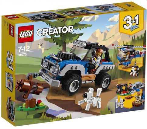 Soutěž o LEGO Creator 31075 Dobrodružství ve vnitrozemí