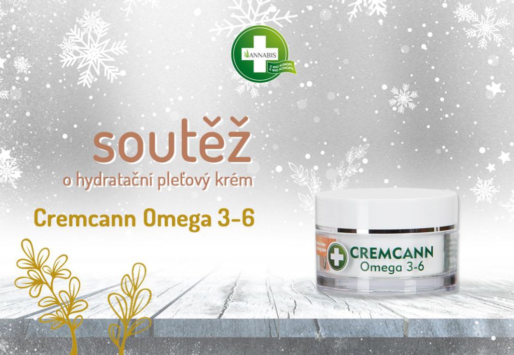 Soutěž o 3x krém Cremcann Omega 3-6