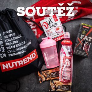 Soutěž o NUTREND batůžek, ručník, šejkr, Diet protein a Carnitine drink