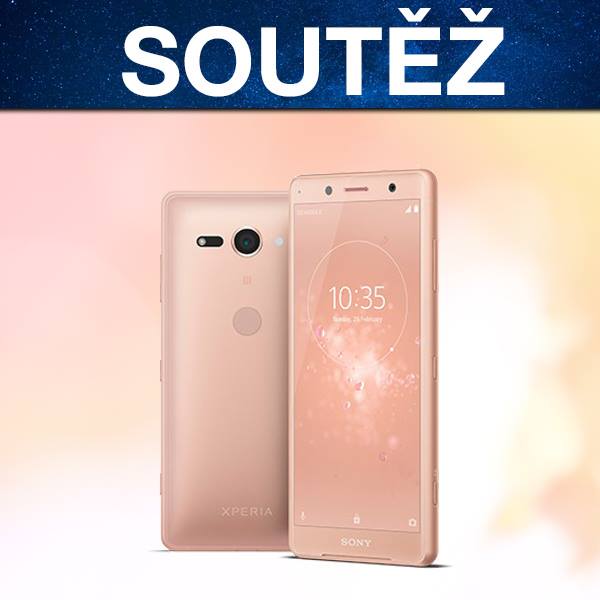 Soutěž o mobilní telefon Sony Xperia XZ2 Compact v růžové barvě