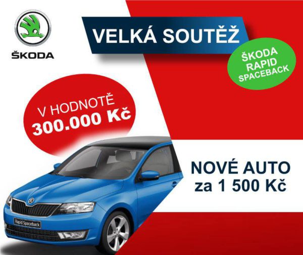 Velká soutěž o Škodu Rapid Spaceback