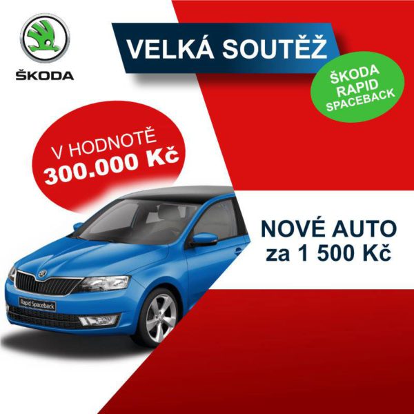 Velká soutěž o Škodu Rapid Spaceback