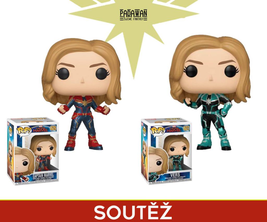 Soutěž o figurku Captain Marvel dle svého výběru