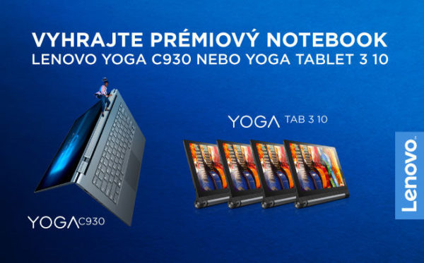 Vyhraj prémiový notebook nebo dotykový tablet LENOVO