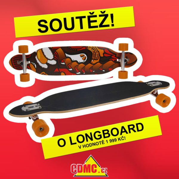 Soutěž o longboard v hodnotě 1 999 Kč