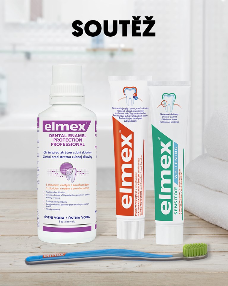 Soutěž o 5 balíčků roční ústní hygieny pro 2 osoby