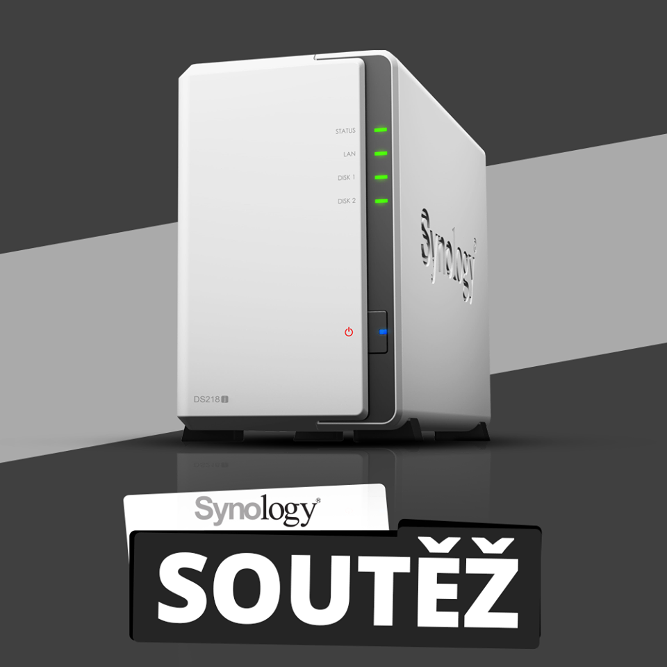 Soutěž o Synology DiskStation DS218j