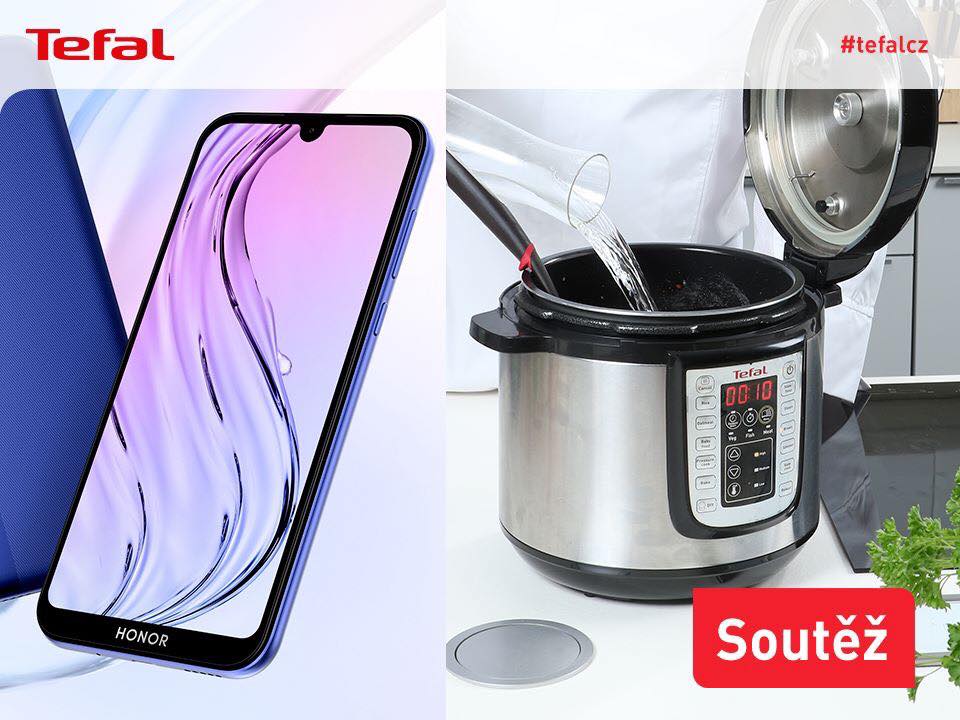 Soutěž o Tefal All In One Pot a telefon Honor 8s