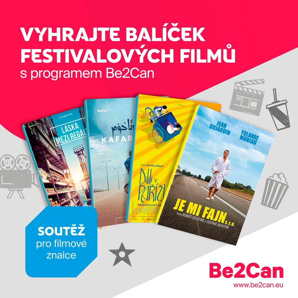 Soutěž o filmový balíček Be2Can