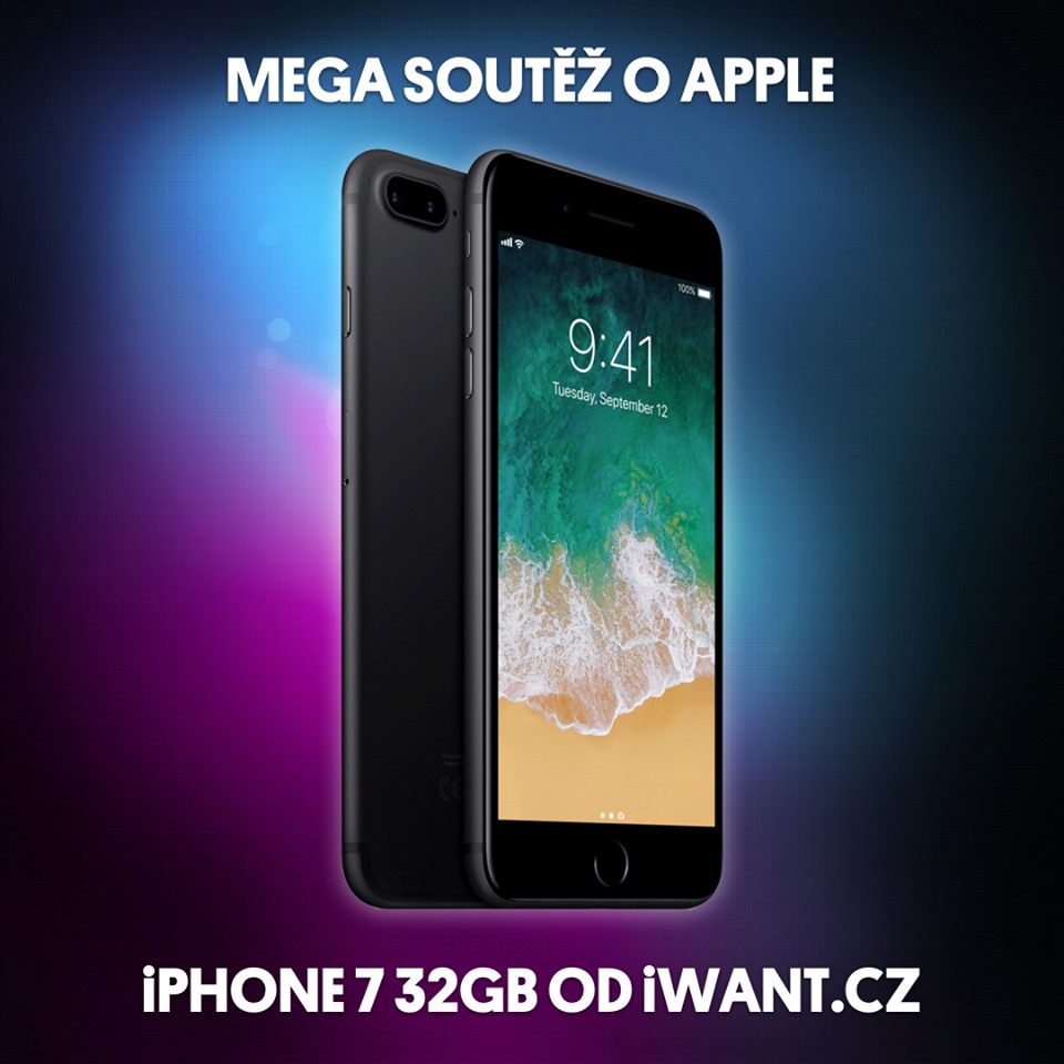 Soutěž o iPhone 7 32GB od iWant