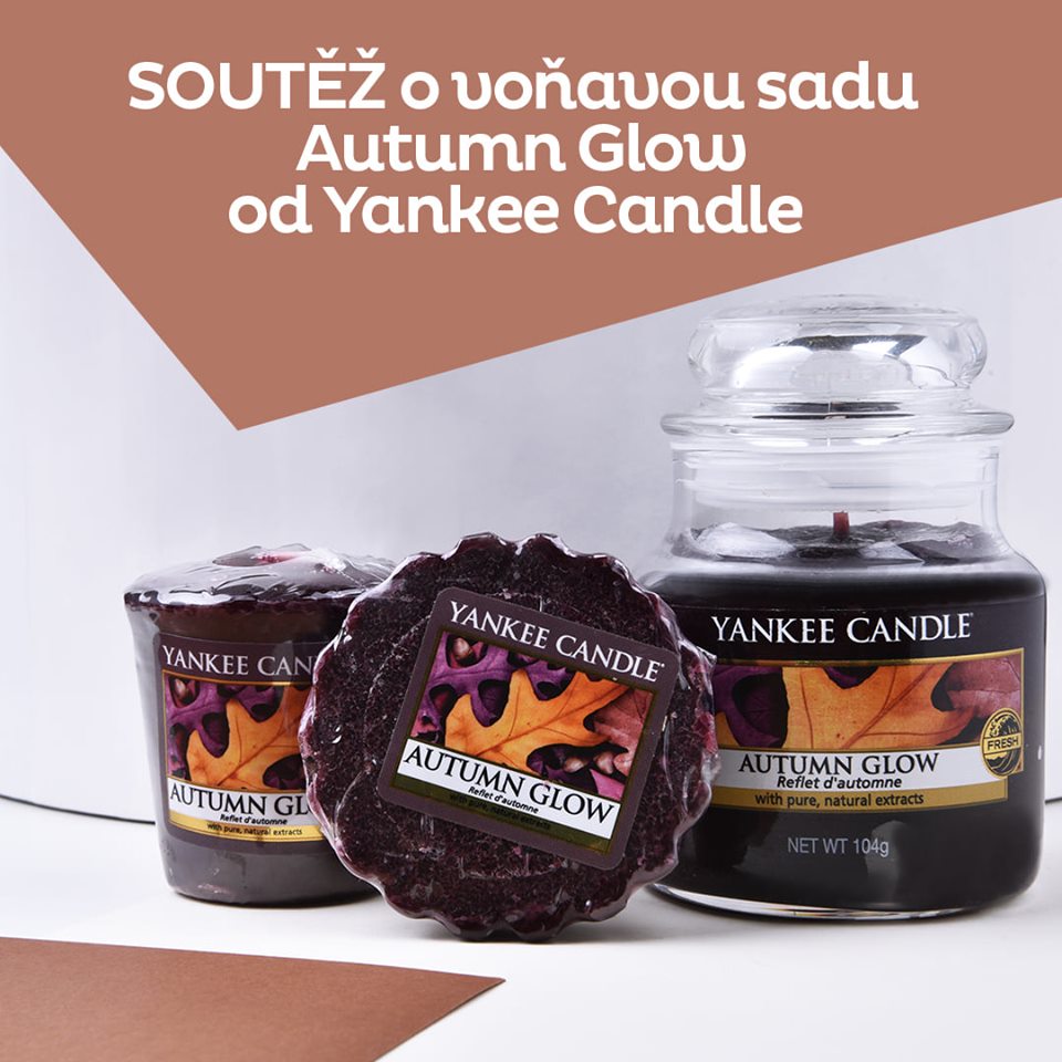 Soutěž o sadu Autumn Glow od Yankee Candle