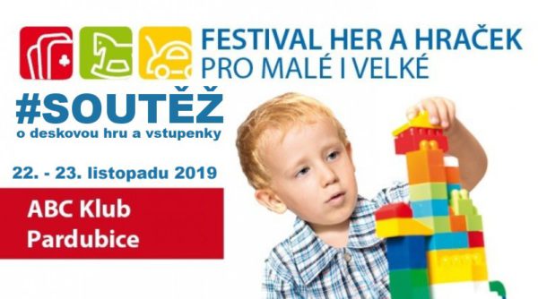 Soutěž o vstupenky na Festival her a hraček pro malé i velké