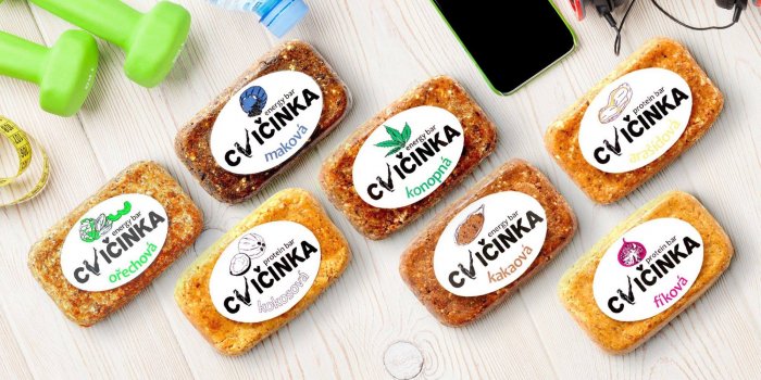 Soutěž o balení vegan dobrůtek Cvičinka