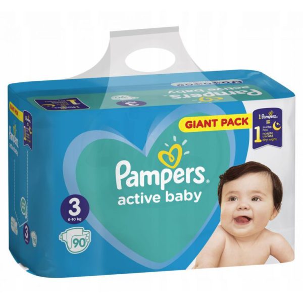 Vyhrajte nové plenky Pampers Active Baby