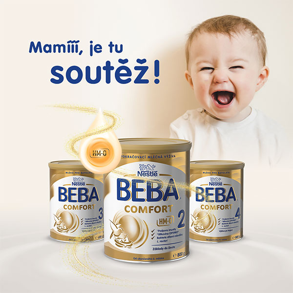 Soutěž s prémiovou kojeneckou výživou BEBA COMFORT