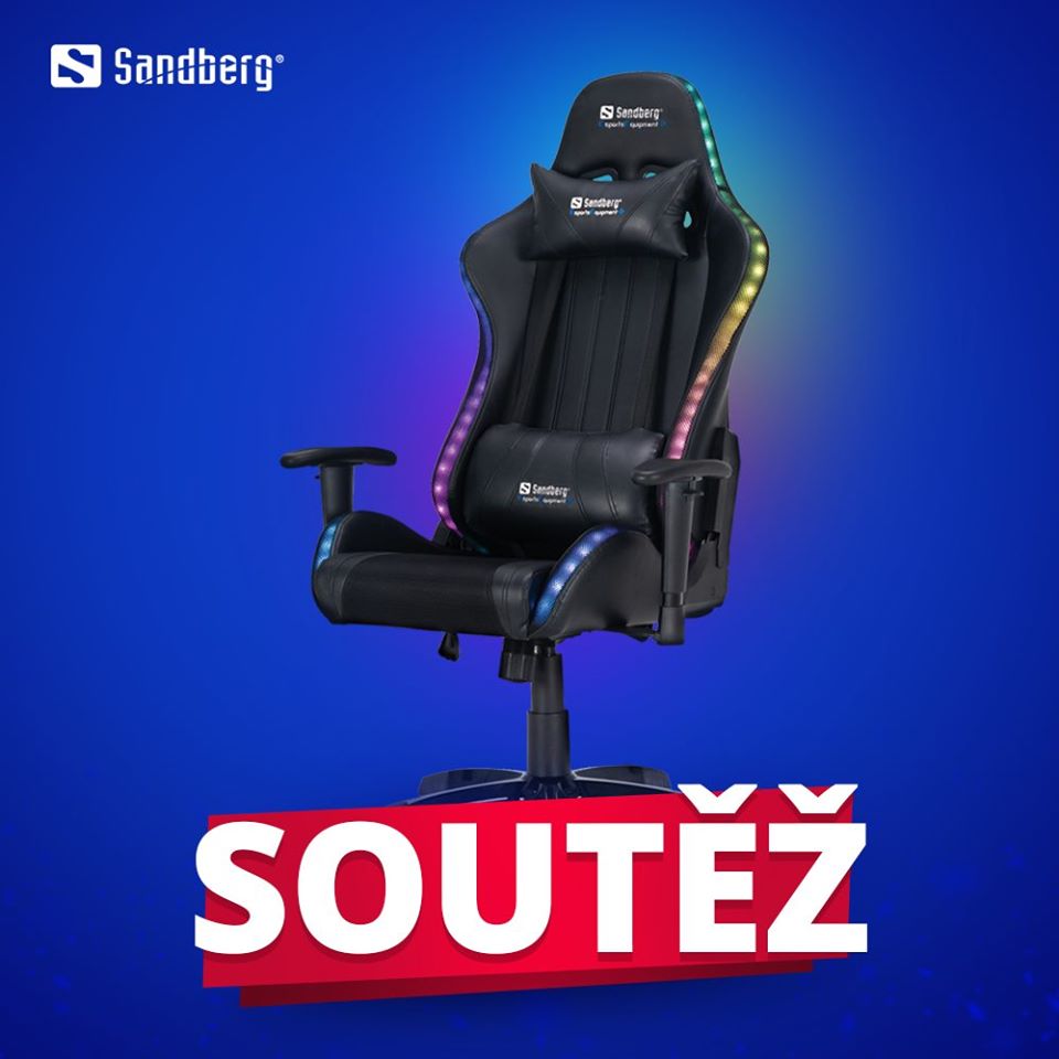 Soutěž o herní židli Sandberg Commander RGB