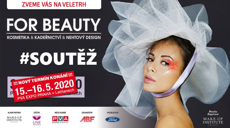 Soutěž o kosmetické balíčky a vstupenky na kosmetický veletrh FOR BEAUTY