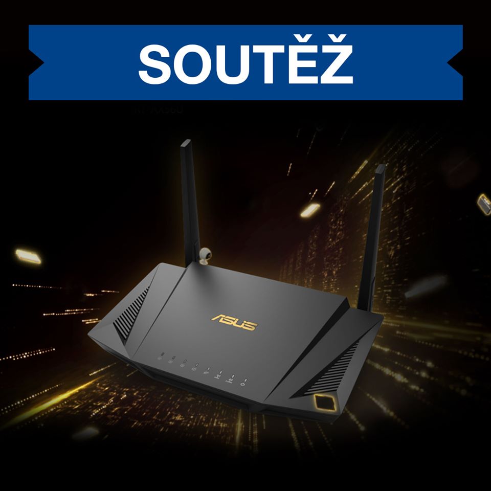 Soutěž o zbrusu nový router Asus RT-AX56U