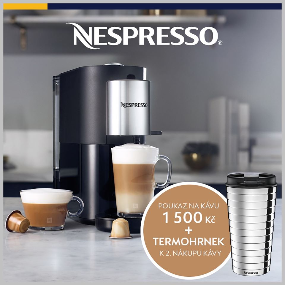 Soutěž o Nový Kávovar Nespresso Krups Atelier