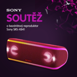 Soutěž o bluetooth speaker Sony SRS-XB41