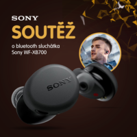 Soutěž o sluchátka Sony WF-XB700