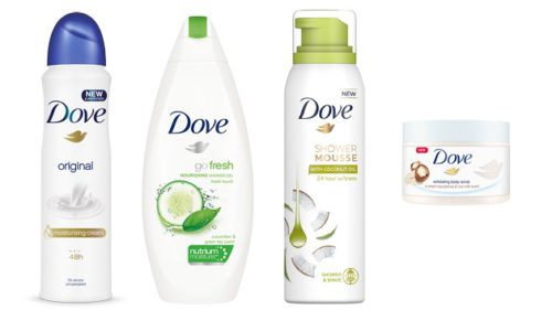 Vyhrajte pečující produkty Dove