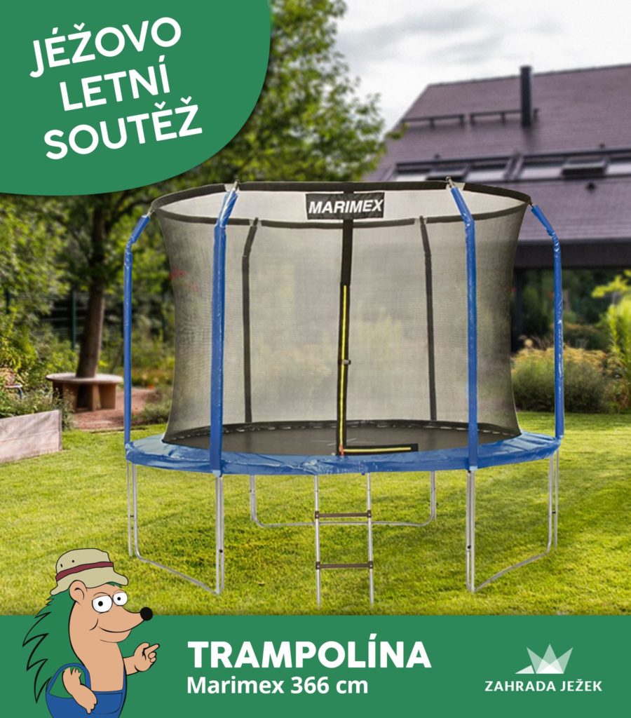 Soutěž o trampolínu Marimex 366 cm