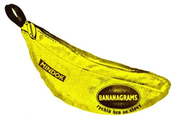 Soutěž o party rodinnou hru BANANAGRAMS