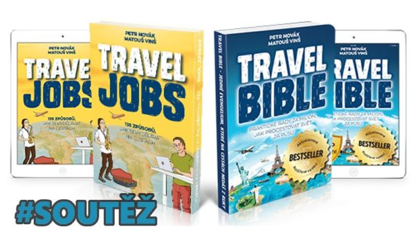 Soutěž o knihy TRAVEL BIBLE a TRAVEL JOBS