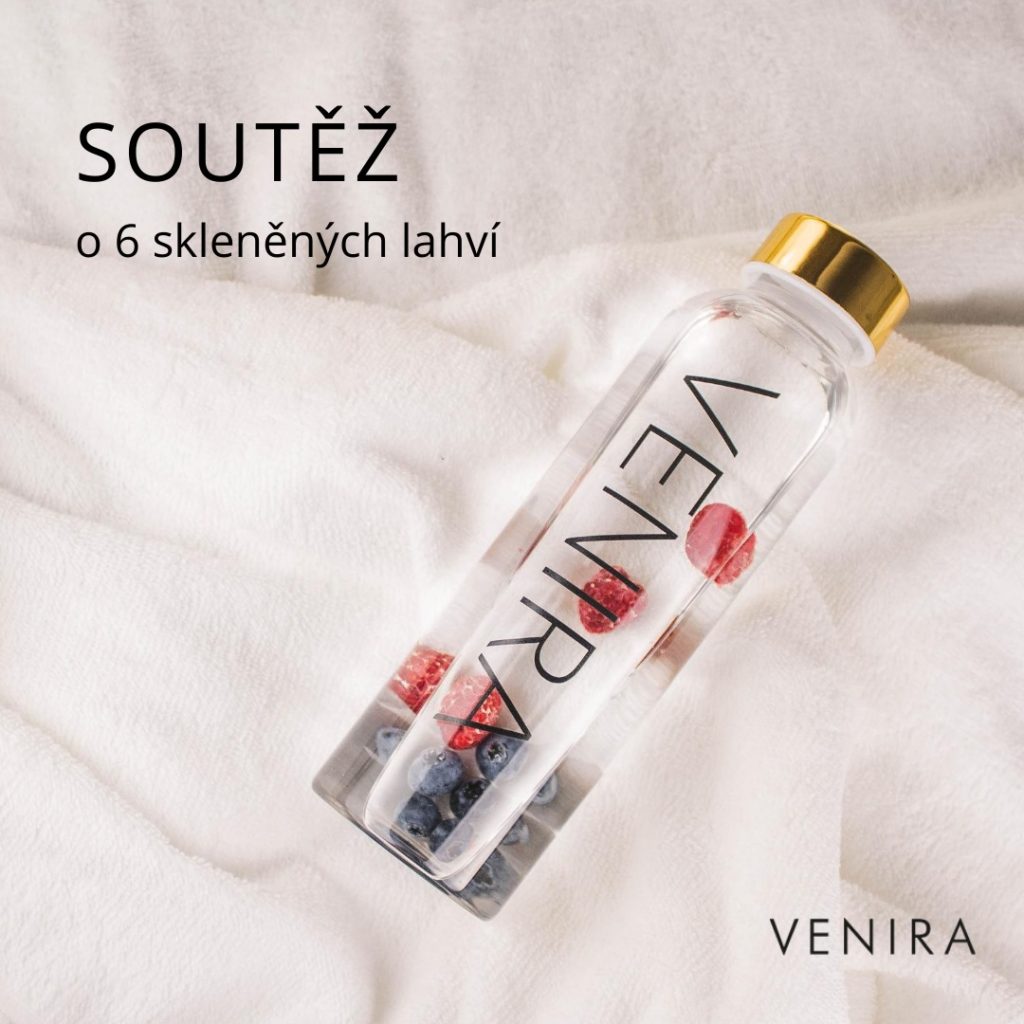 Soutěž o 6 skleněných lahví Venira 500 ml