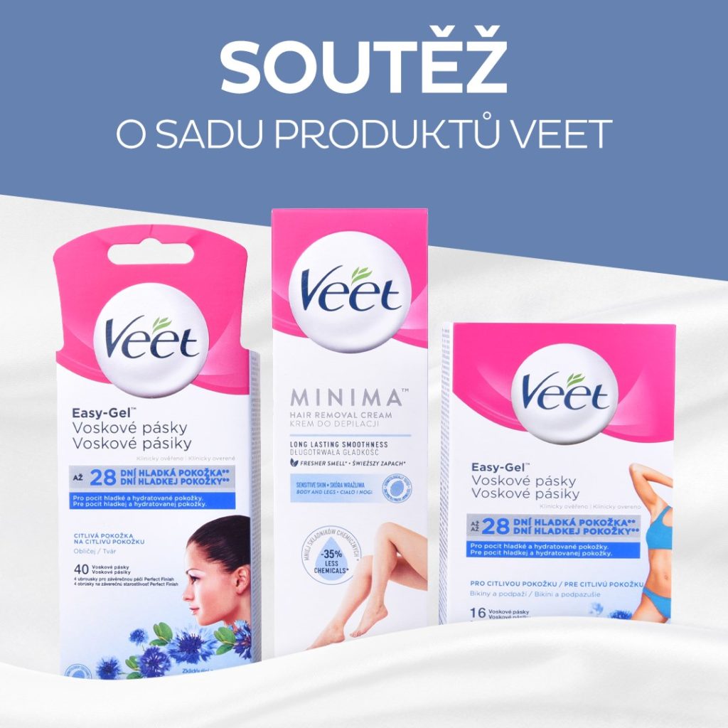 Soutěž o sadu produktů od značky Veet