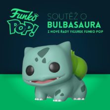 Soutěž o úžasnou funko POP! figurku Bulbasaura