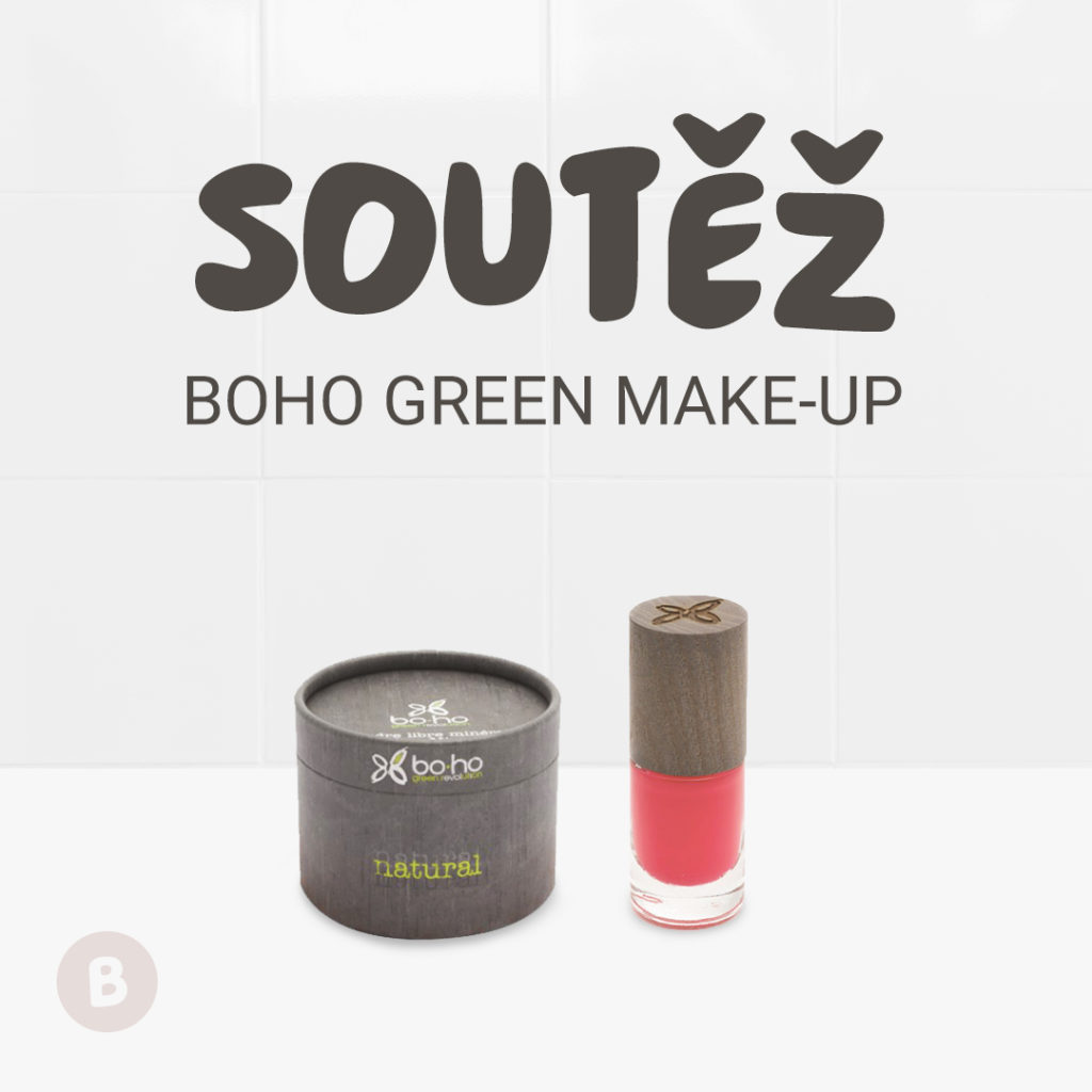 Soutěž o 3 balíčky francouzské dekorativní kosmetiky Boho Green Cosmetics