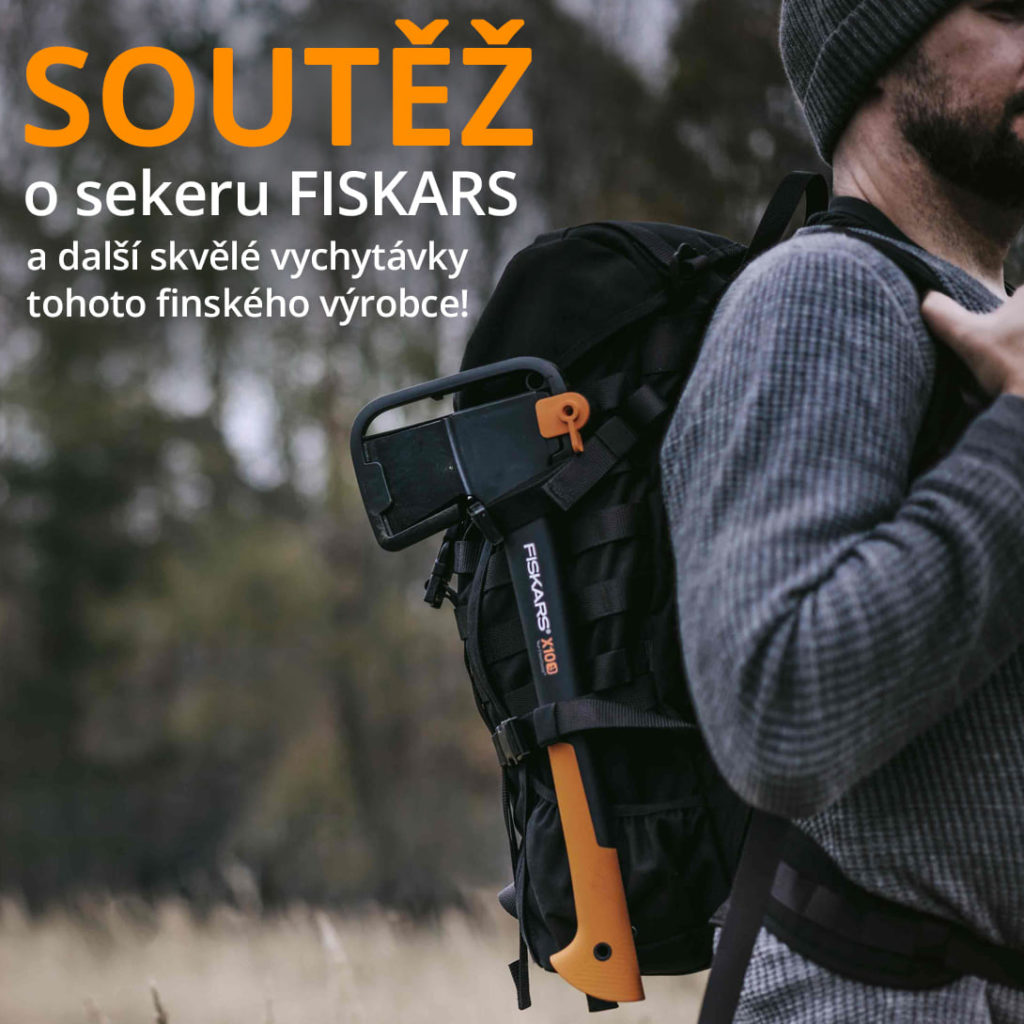 Soutěž o sekeru, pilku nebo zahradní nůžky FISKARS