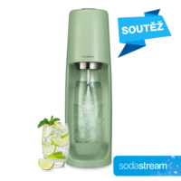 Soutěž o výrobník domácí perlivé vody SodaStream Spirit Mint Green