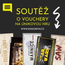 Soutěž o 2 vouchery na únikovou hru od ENDORFINU