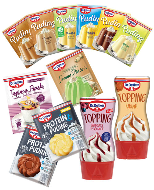 Soutěž o balíček plný produktů Dr. Oetker