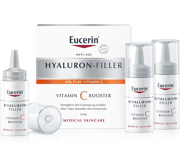 Soutěž o balíček Eucerin Hyaluron-Filler Vitamin C Booster